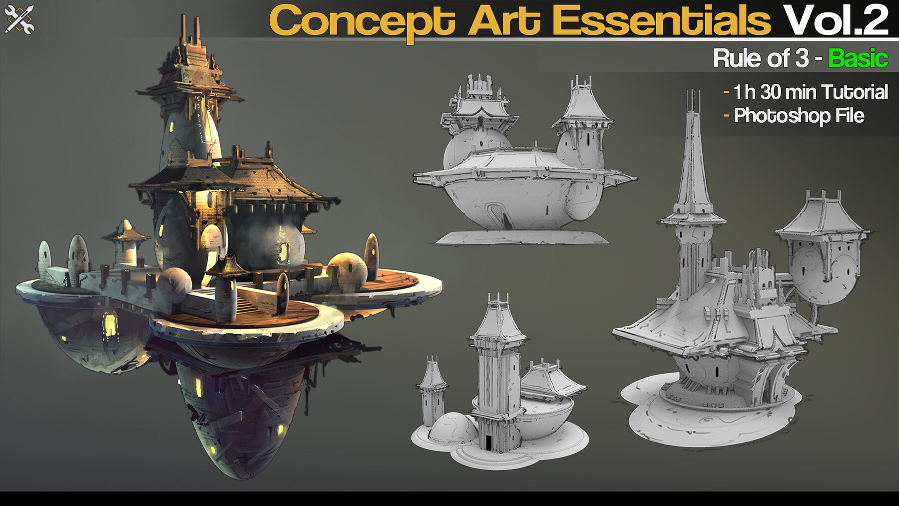 Concept Art Essentials Collection Vol.1-12