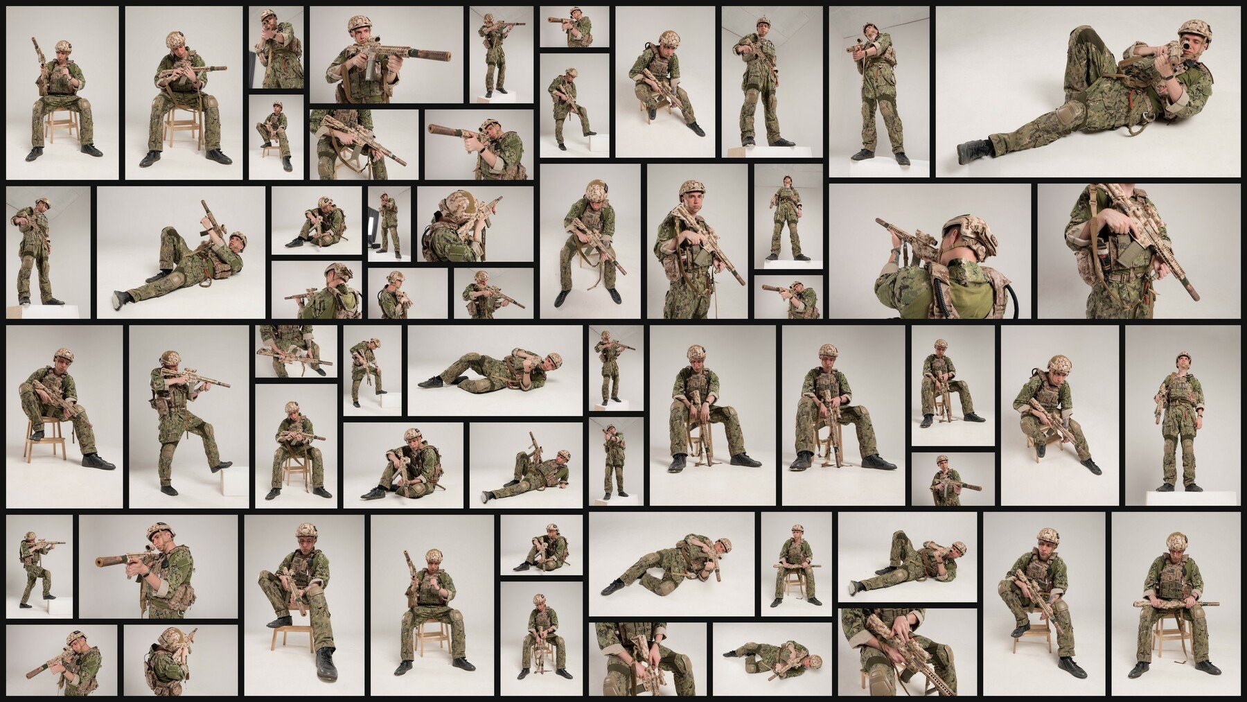 Military Poses - References For Artists