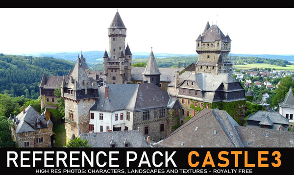 Castle 3 - 180 Reference pictures