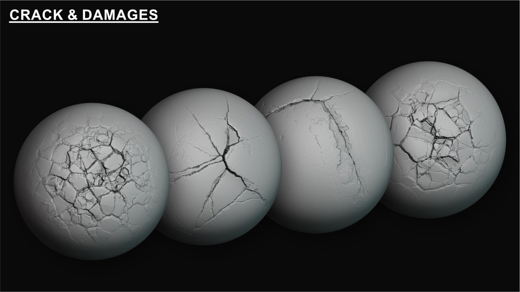 30+ Crack And Damage Alpha Brushes