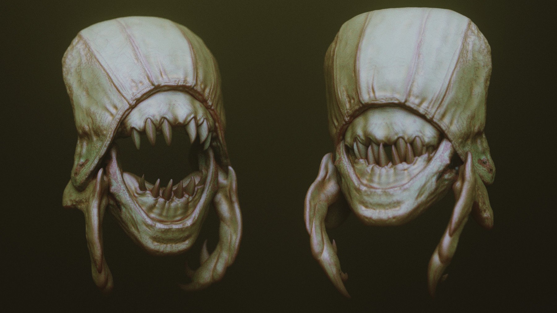 JAWS 2 - Another 33 Monster Mouths & Skulls IMM Brush