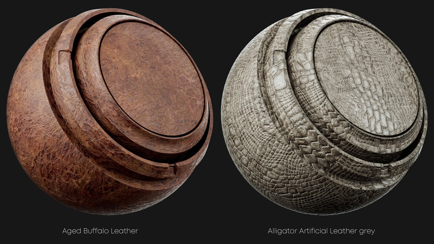 Leather Smart Materials for Substance painter