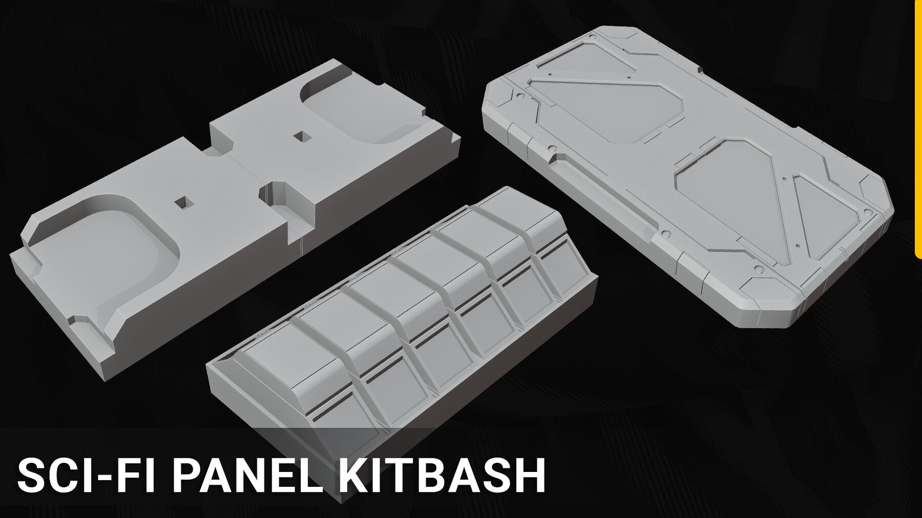 Sci-fi Panel Kitbash