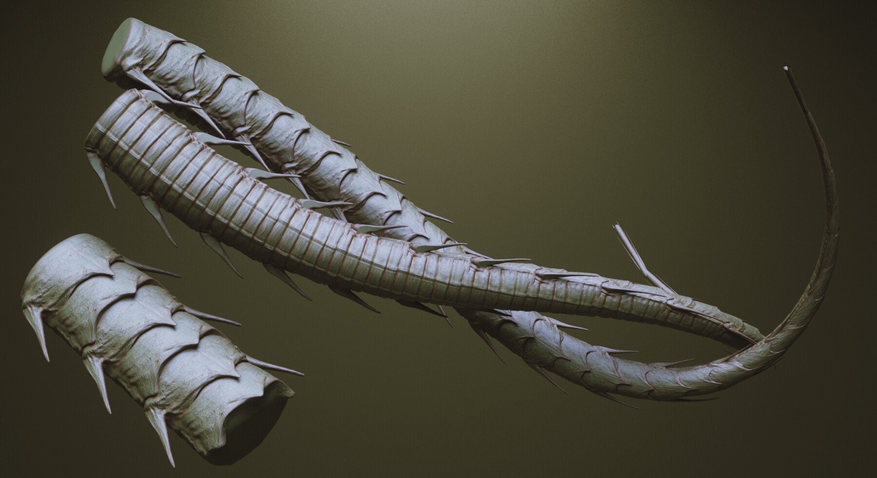 TENTACLES - 40+ in ZBrush brushes and OBJs