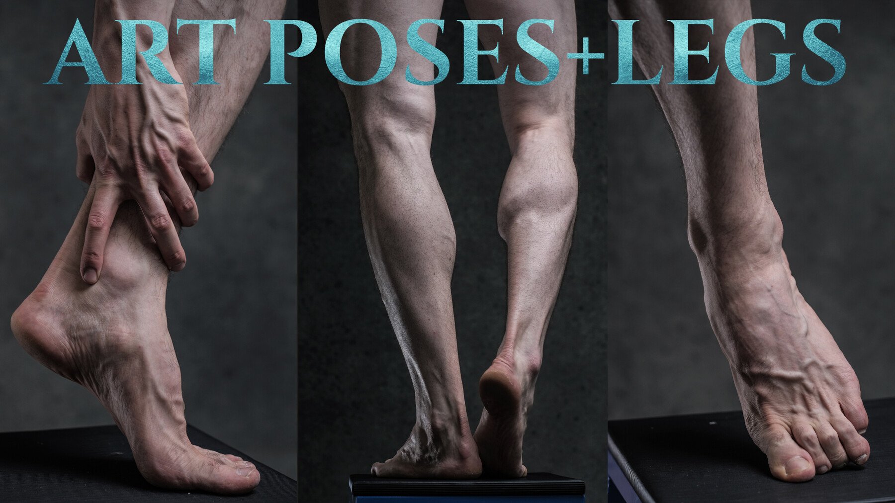 (An) Art Poses + Legs - Reference Photo Pack For Artists 1076 JPEGs