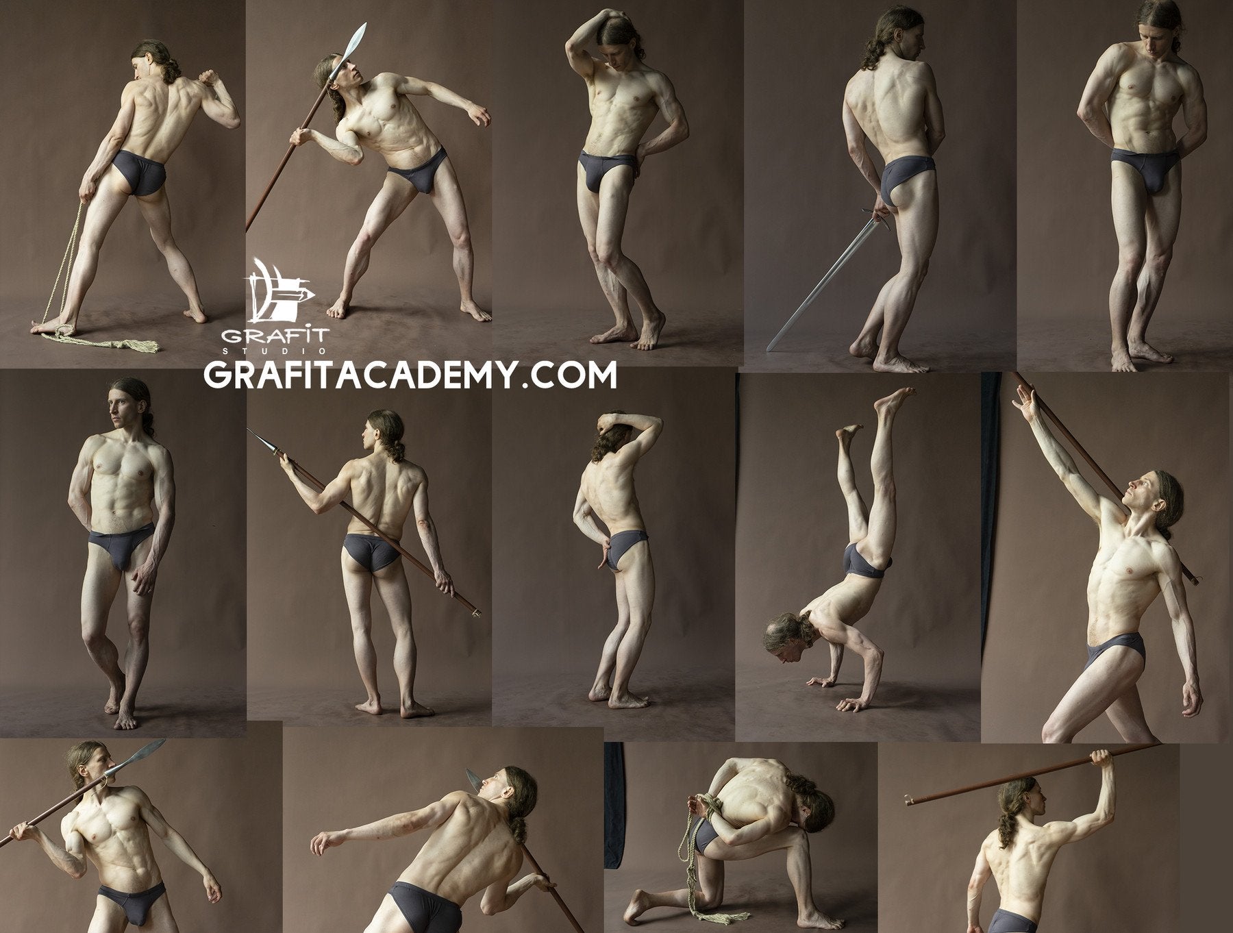 290+ Academic Male Pose Reference Pictures for Artists