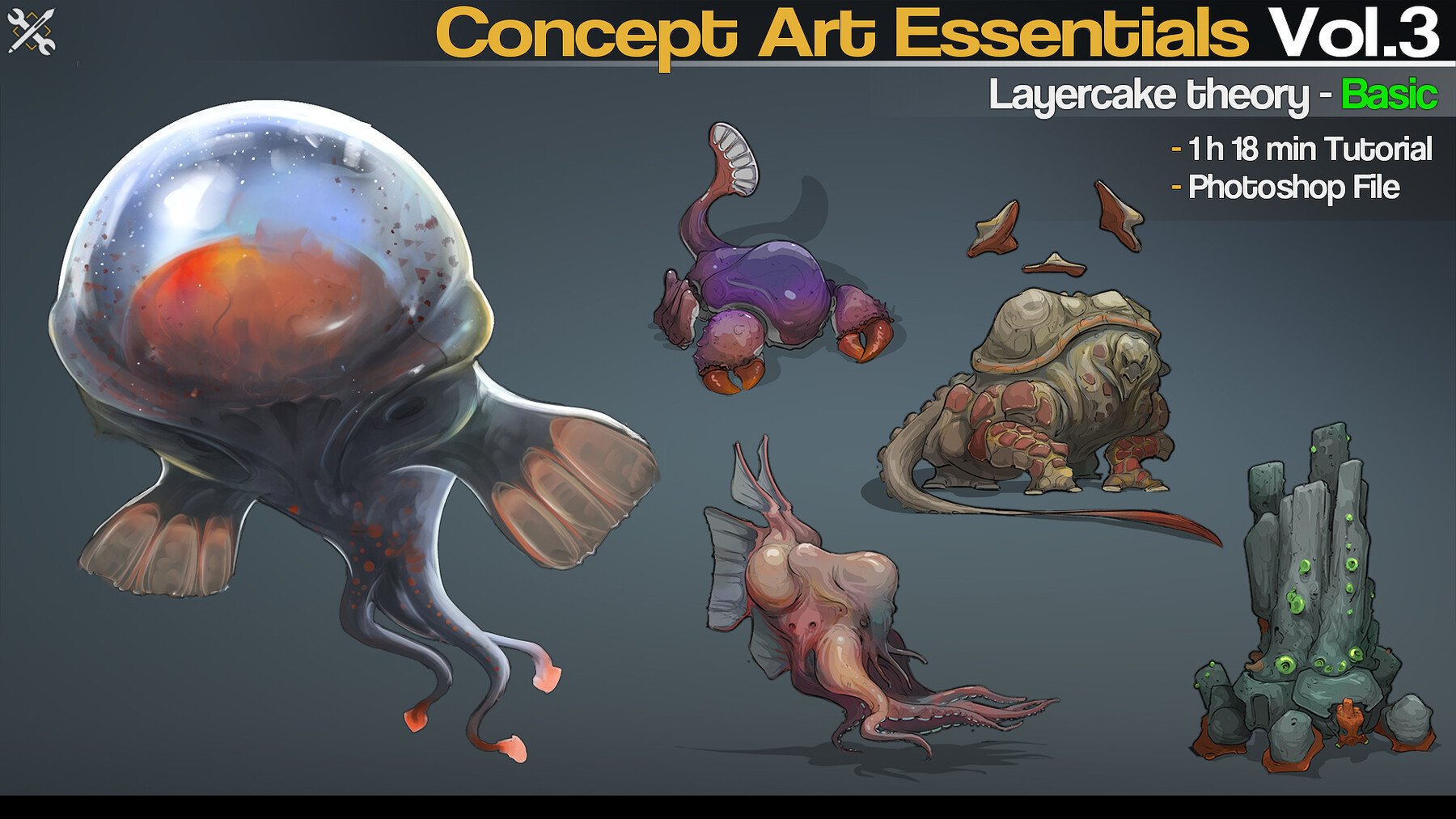 Concept Art Essentials Collection Vol.1-12