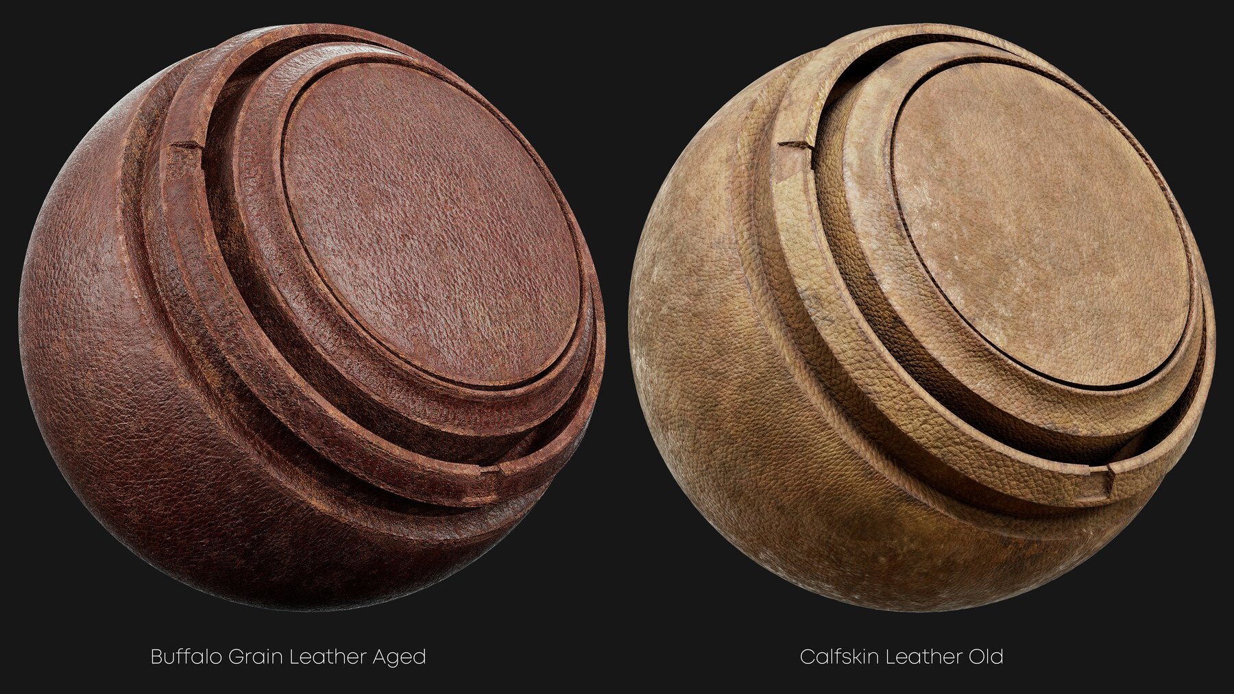 Leather Smart Materials for Substance painter