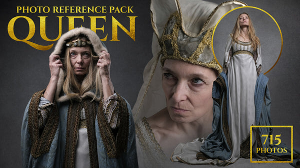 A Queen- Photo Reference Pack For Artists- 715 JPEGs