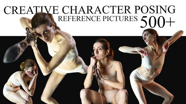 Skinny CREATIVE CHARACTER POSING REFERENCE PICTURES 500+