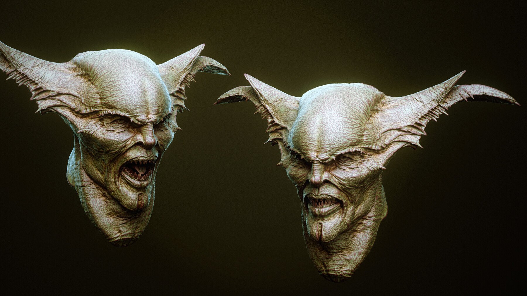 DEMON part 1: 52 Heads with Blendshapes