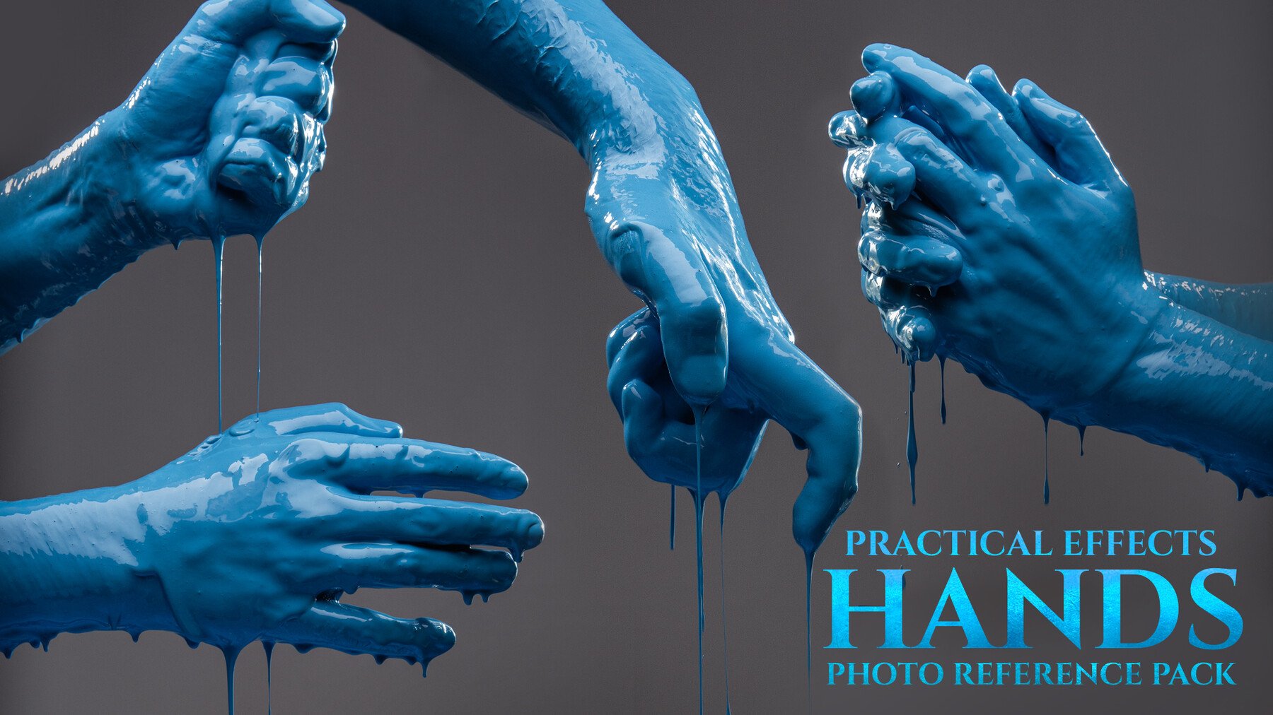 Hands - Practical Effects vol. 1 - Reference Photo Pack For Artists 820 JPEGs