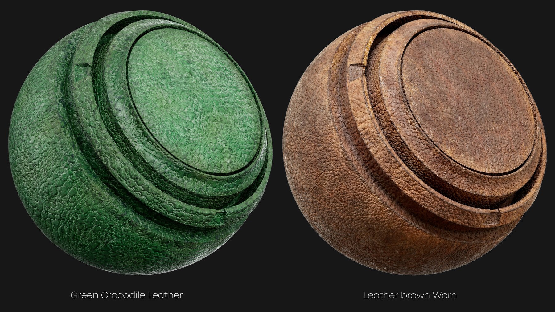 Leather Smart Materials for Substance painter