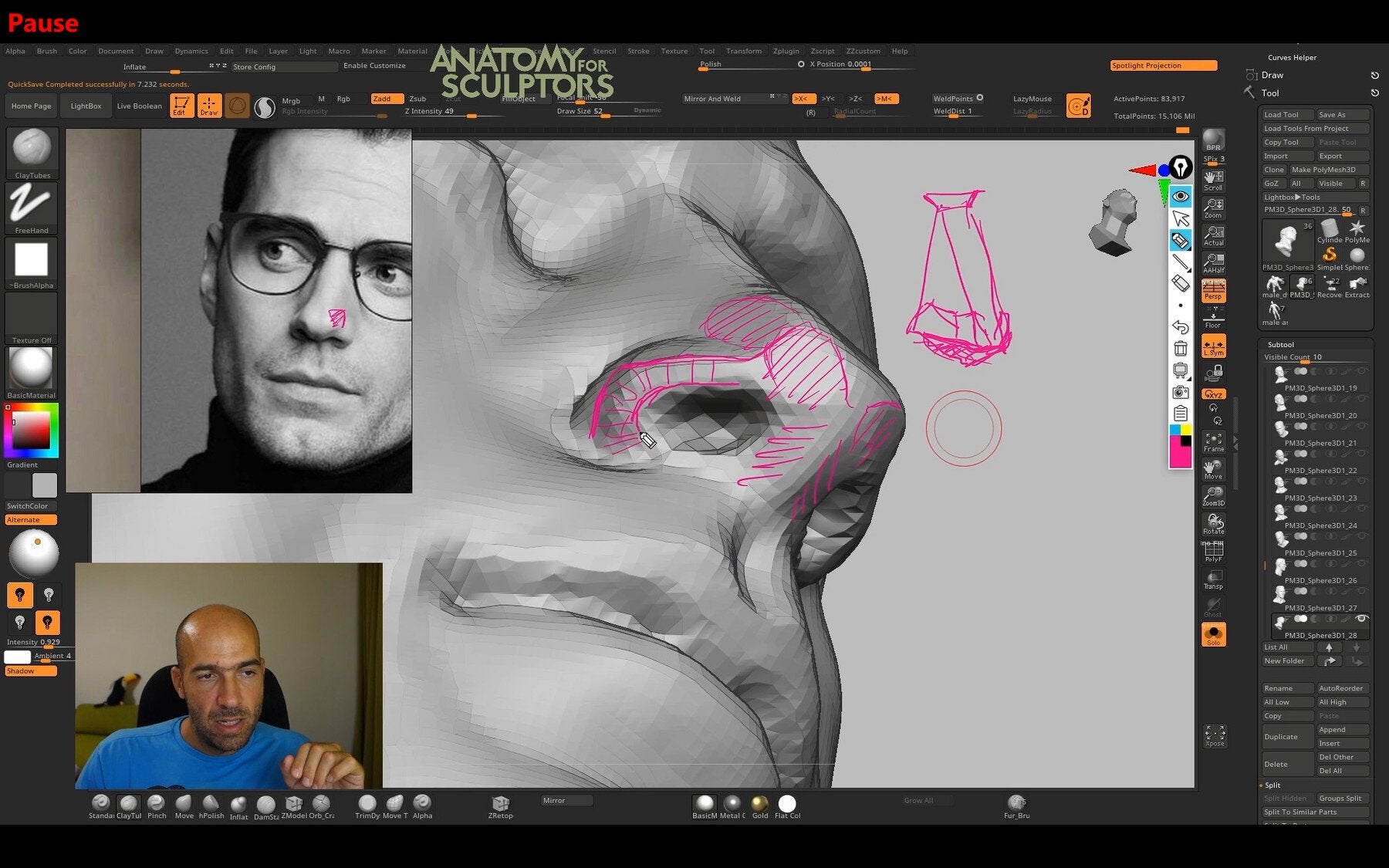 Super Human Anatomy for artists course