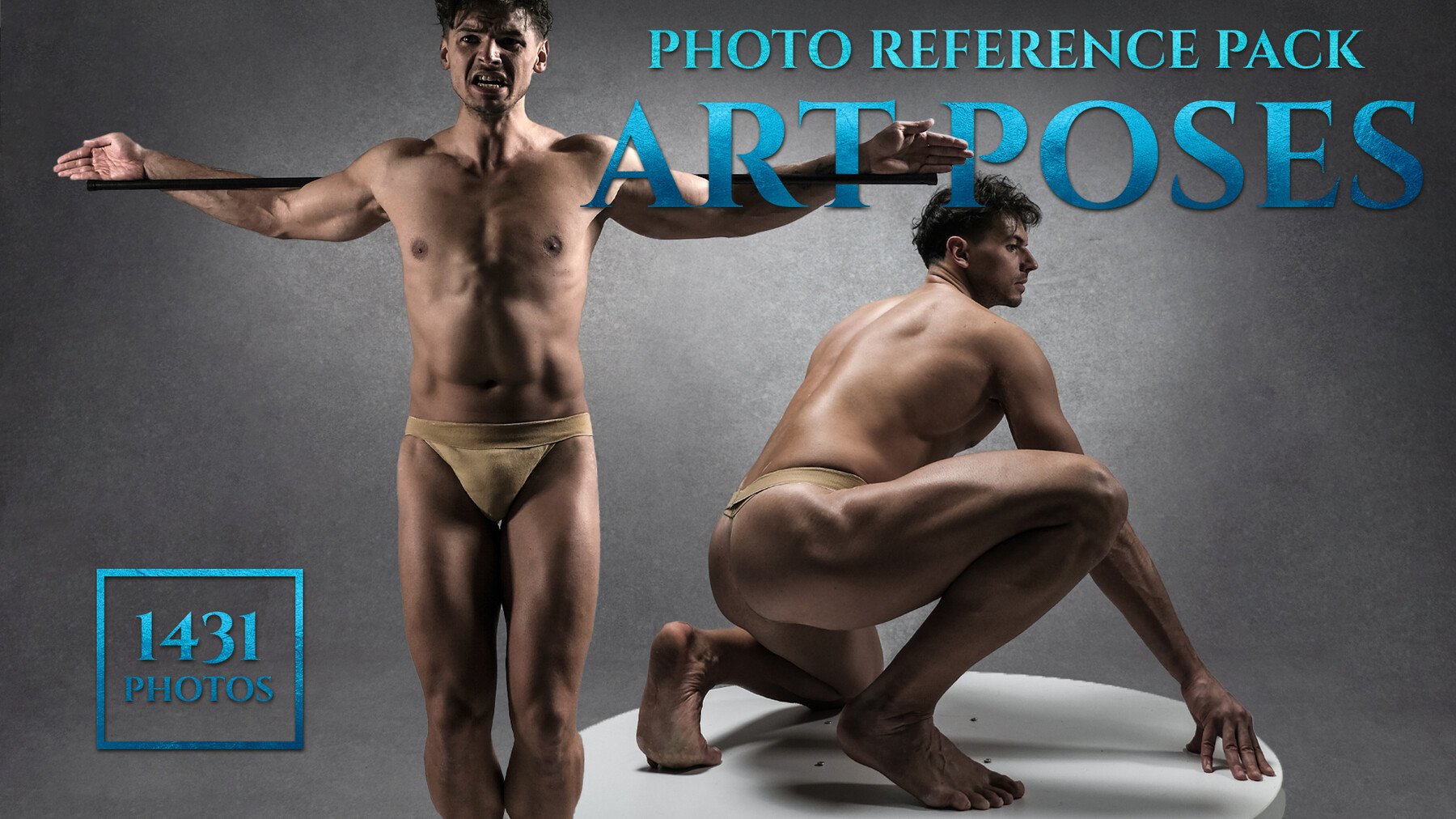 An Art Poses- Photo reference pack for artists 1431 JPEGs