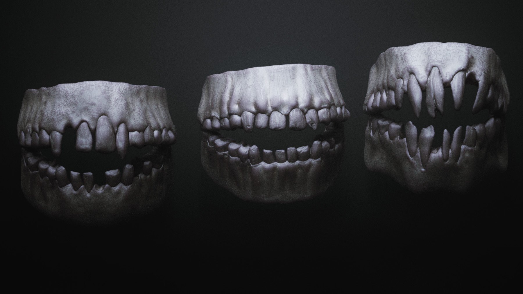 JAWS - 33 Monster Mouths 'n Skulls & IMM Brush Pack