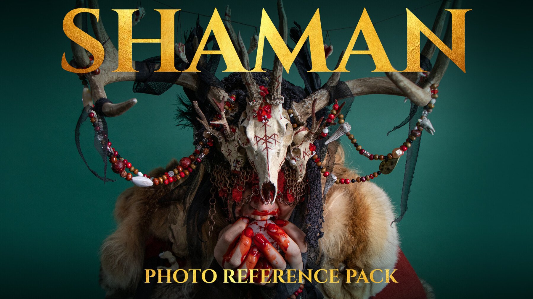 Shaman Photo Reference Pack for Artists 431 JPEGs