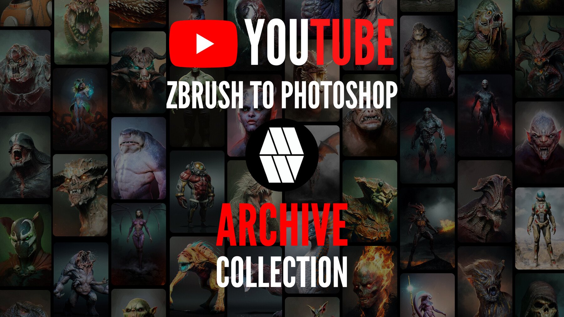 ZBrush to Photoshop 'SPAWN Bust' Concept - Timelapse Voice Over and Full Video