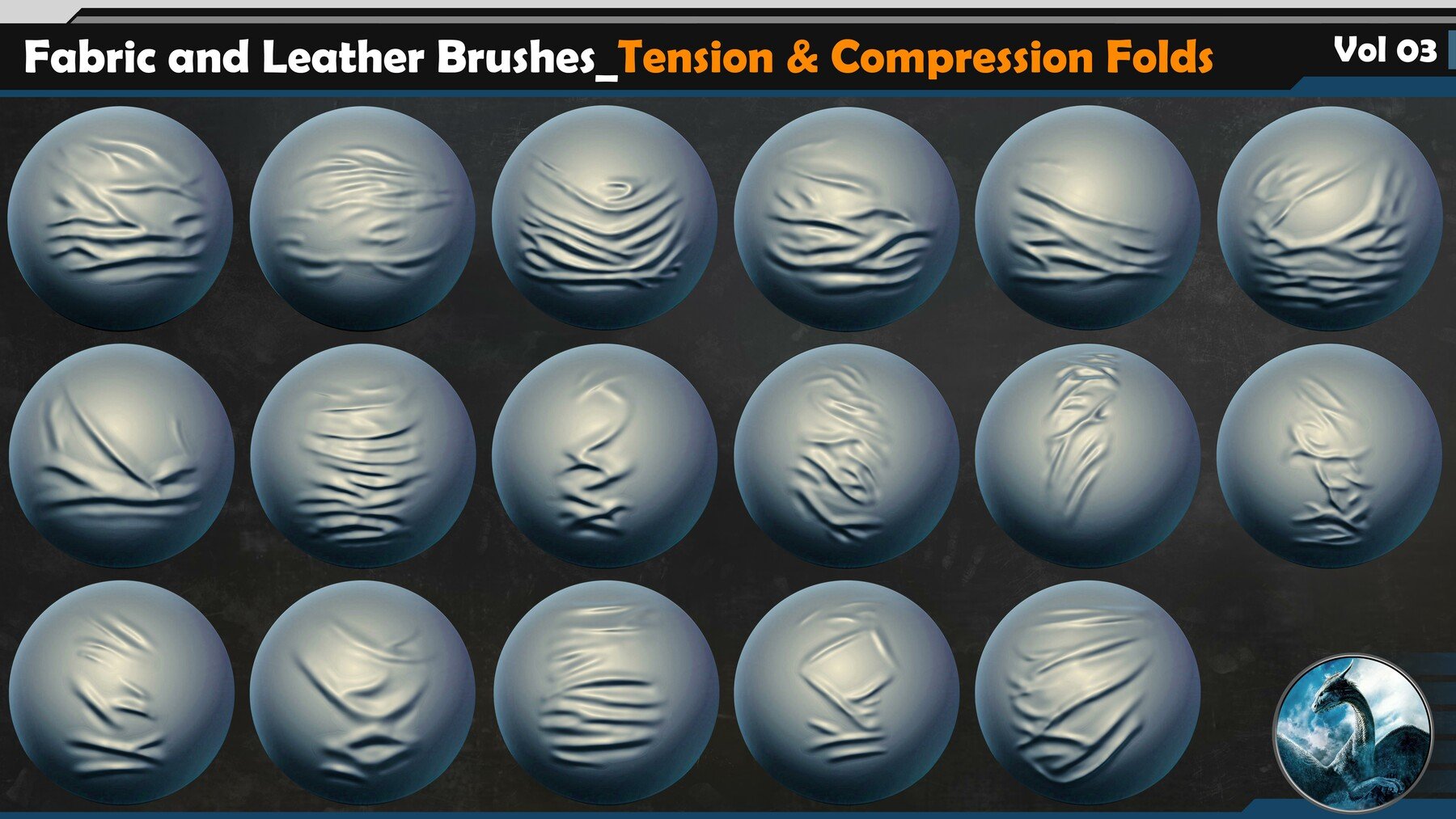 Fabric and Leather Brushes Vol 03