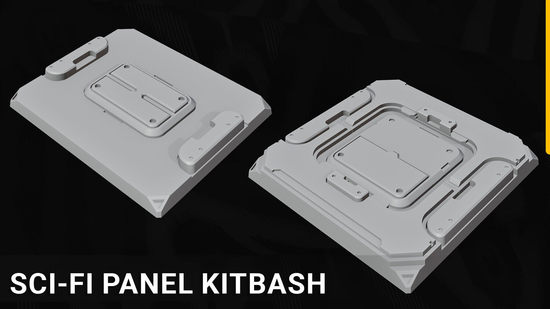 Sci-fi Panel Kitbash