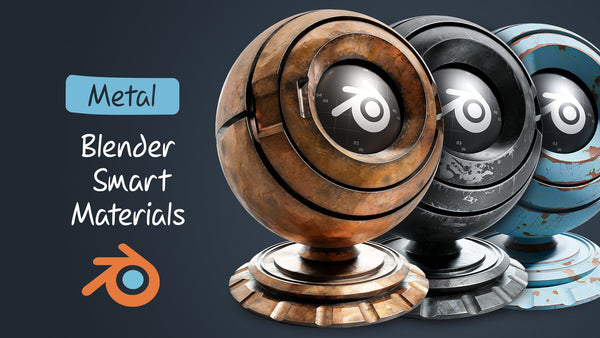 Blender Smart Materials Metal