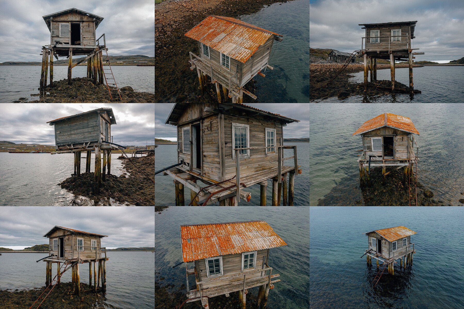 1300+ Abandoned Fishing Village Reference Pictures