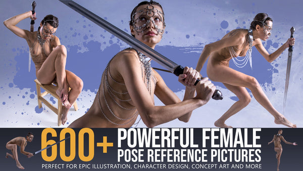 600+ Powerful Female Pose Reference Pictures