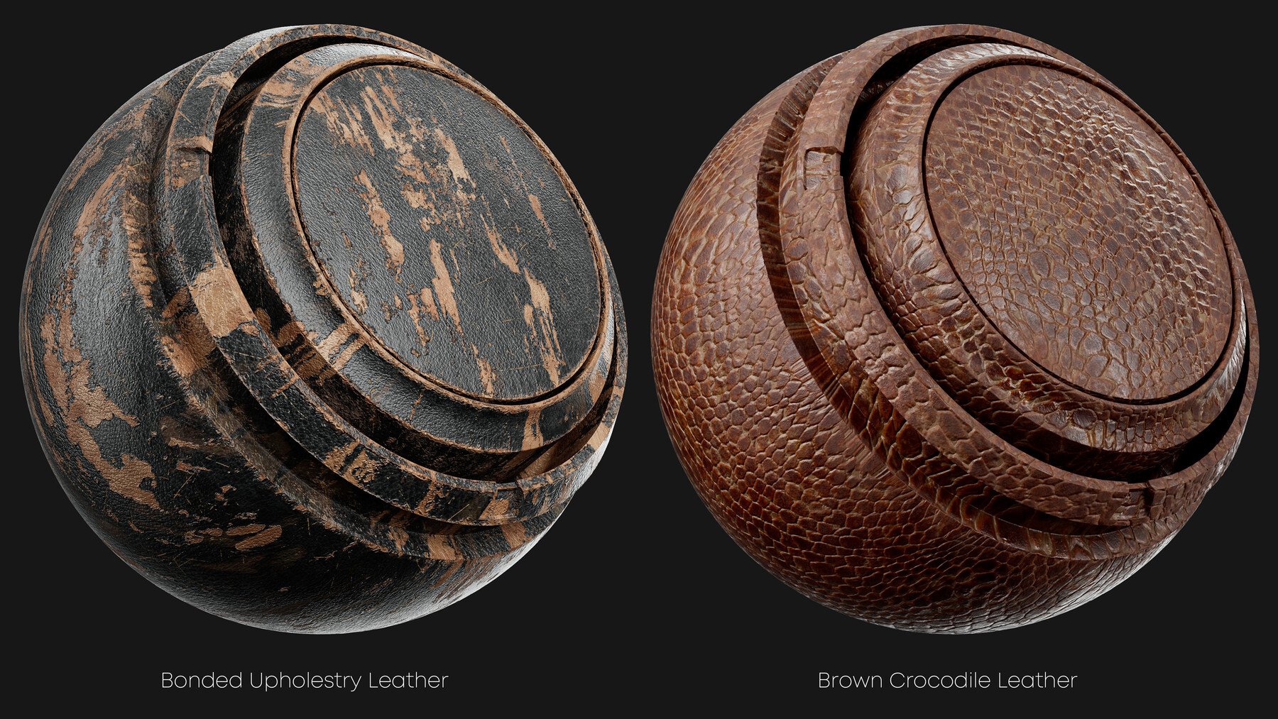 Leather Smart Materials for Substance painter