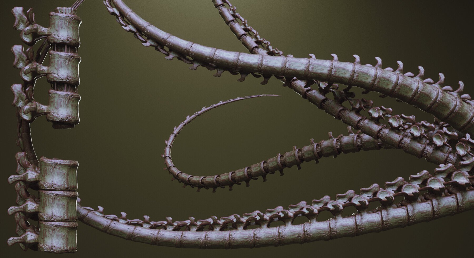 TENTACLES - 40+ in ZBrush brushes and OBJs