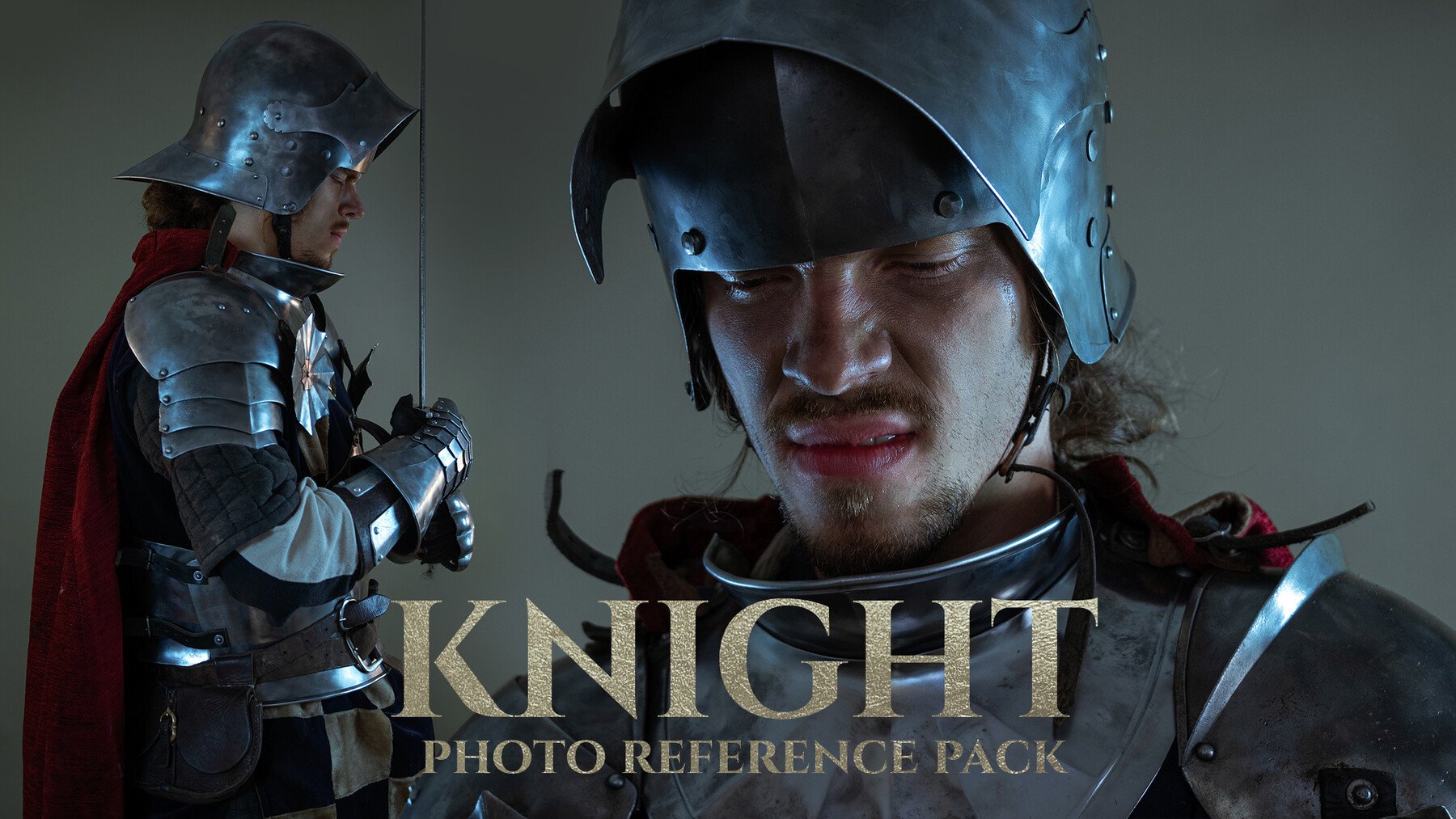 Knight Vol.1 - Photo Reference Pack for artists 320+ JPEGs