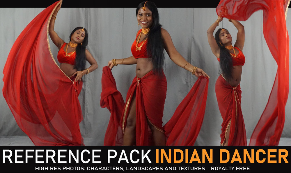 Indian Dancer: 390+ Reference Pictures | S3ART Store