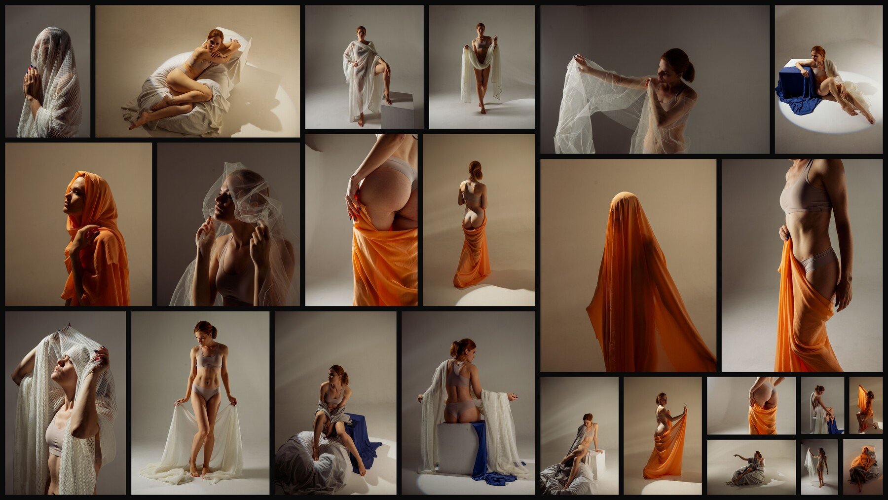 290+ Different Fabrics And Dramatic Lighting / Reference Images