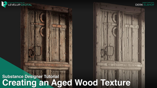 Creating an Aged Wood Texture in Substance Designer | Derk Elshof