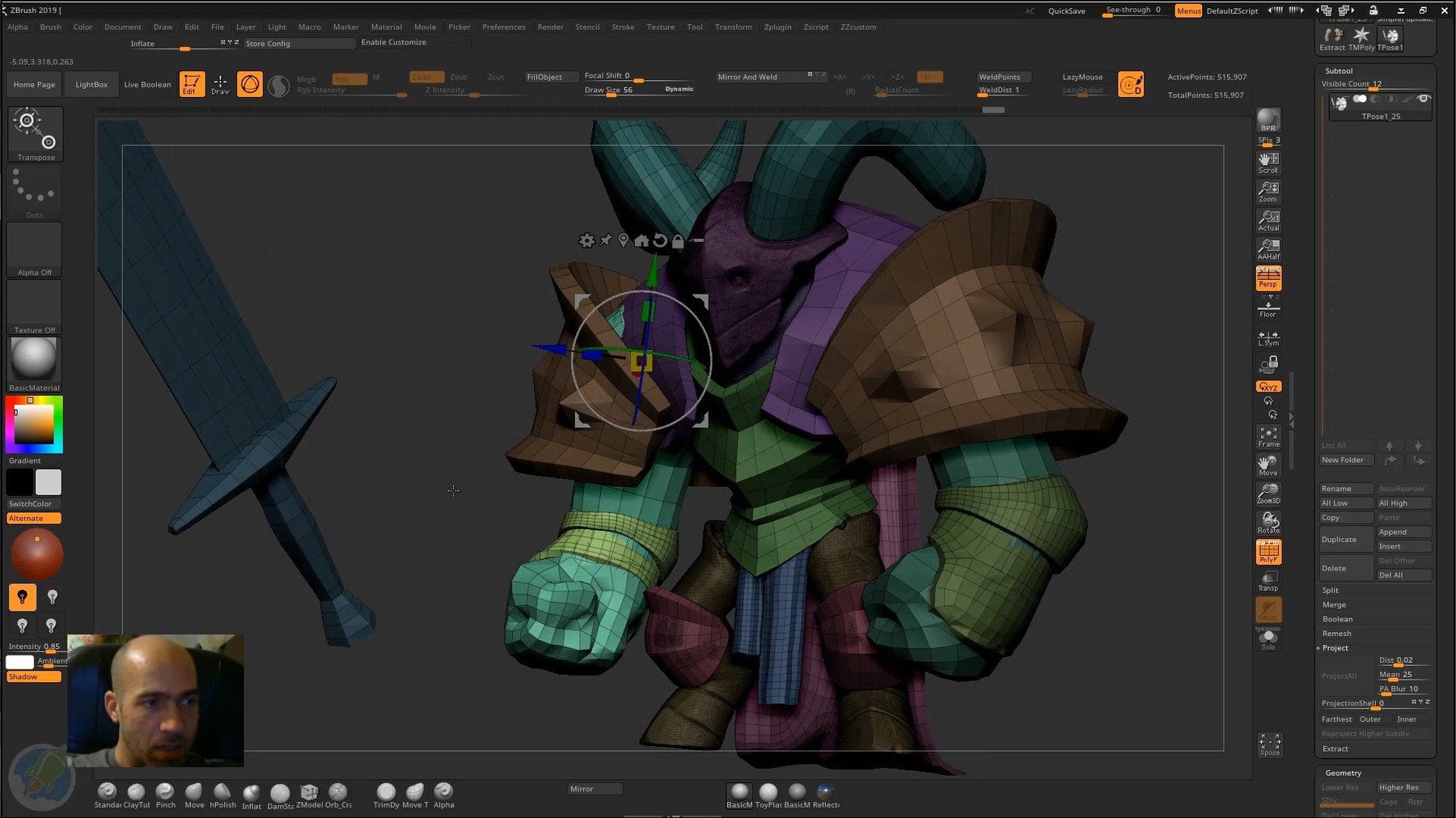 Absolute beginners Zbrush course