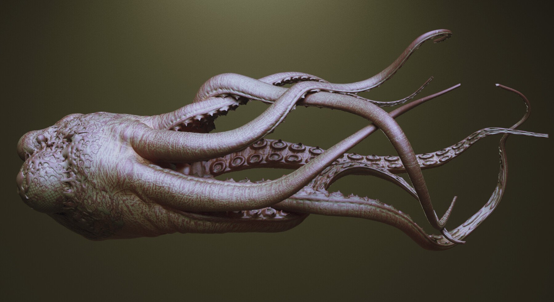 TENTACLES - 40+ in ZBrush brushes and OBJs