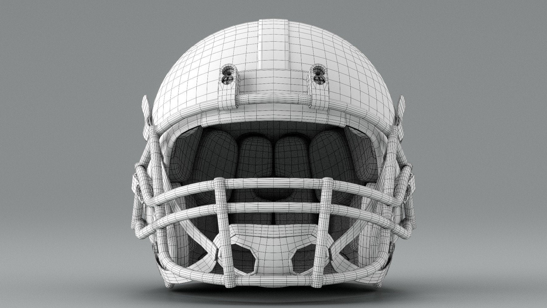 American Football Helmet ( Game ready model/ PBR Texture/UV )