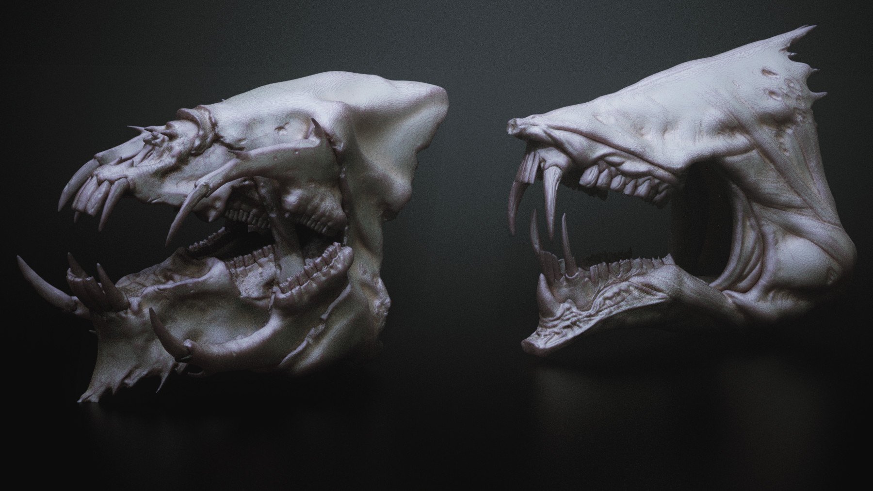 JAWS - 33 Monster Mouths 'n Skulls & IMM Brush Pack