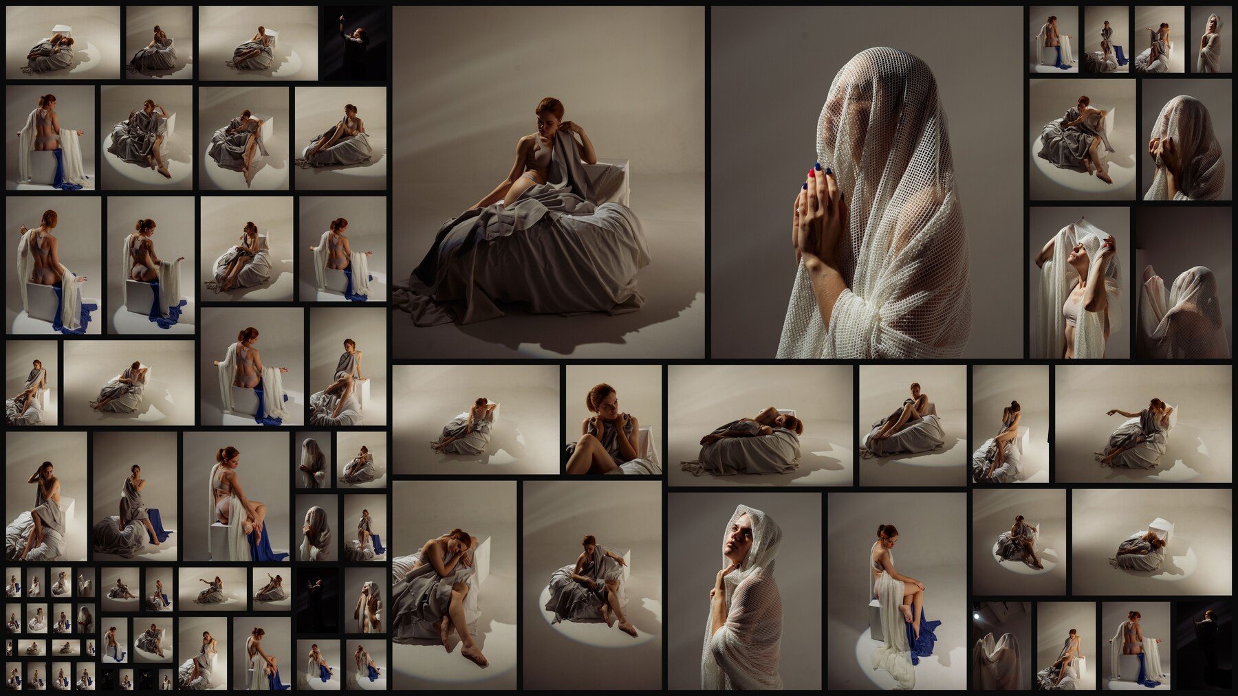 290+ Different Fabrics And Dramatic Lighting / Reference Images