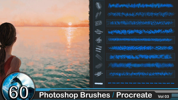 Photoshop Brushes / Procreate vol 03