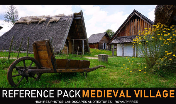 Medieval Village 320+ Reference pictures