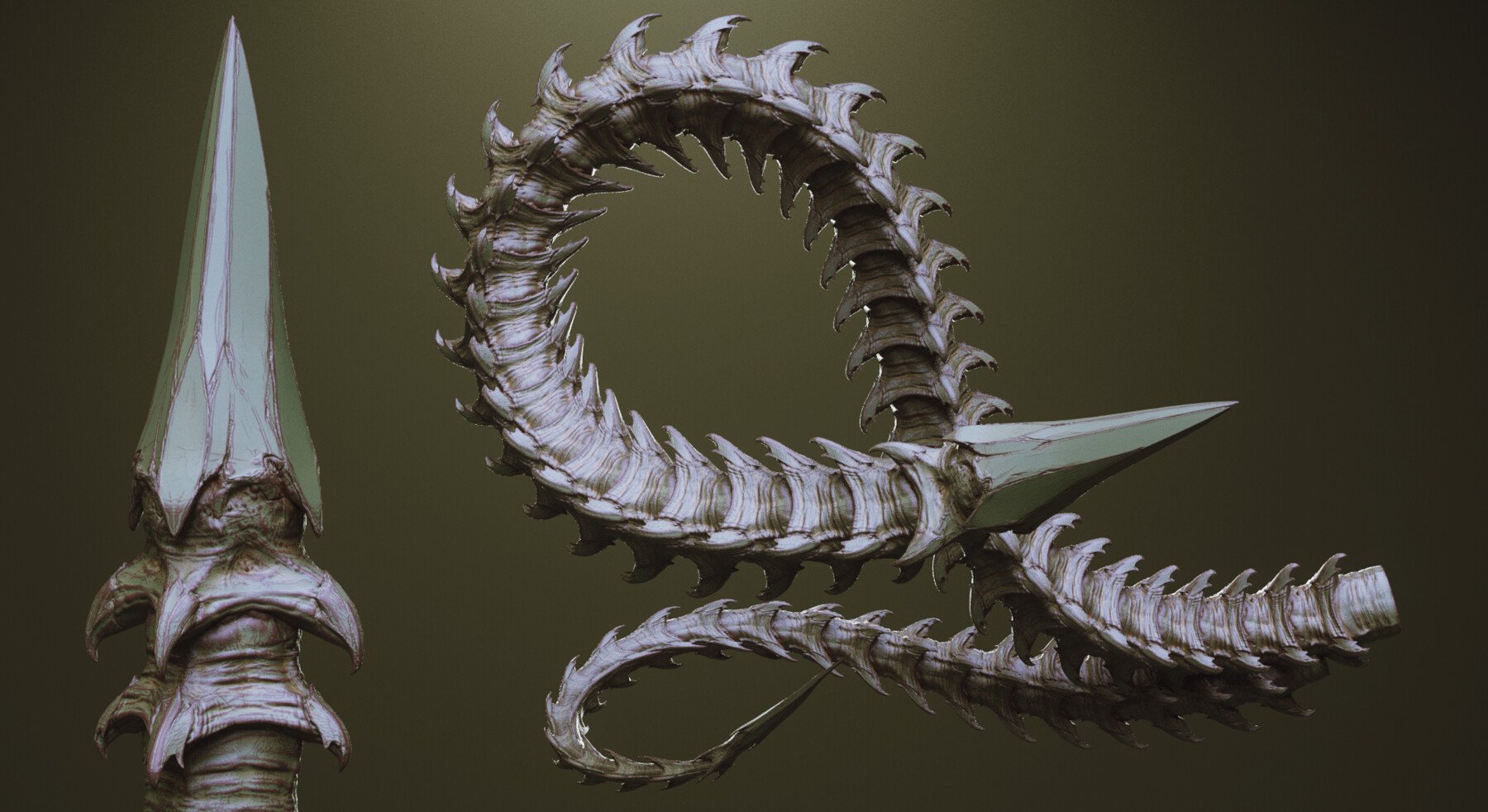 TENTACLES - 40+ in ZBrush brushes and OBJs