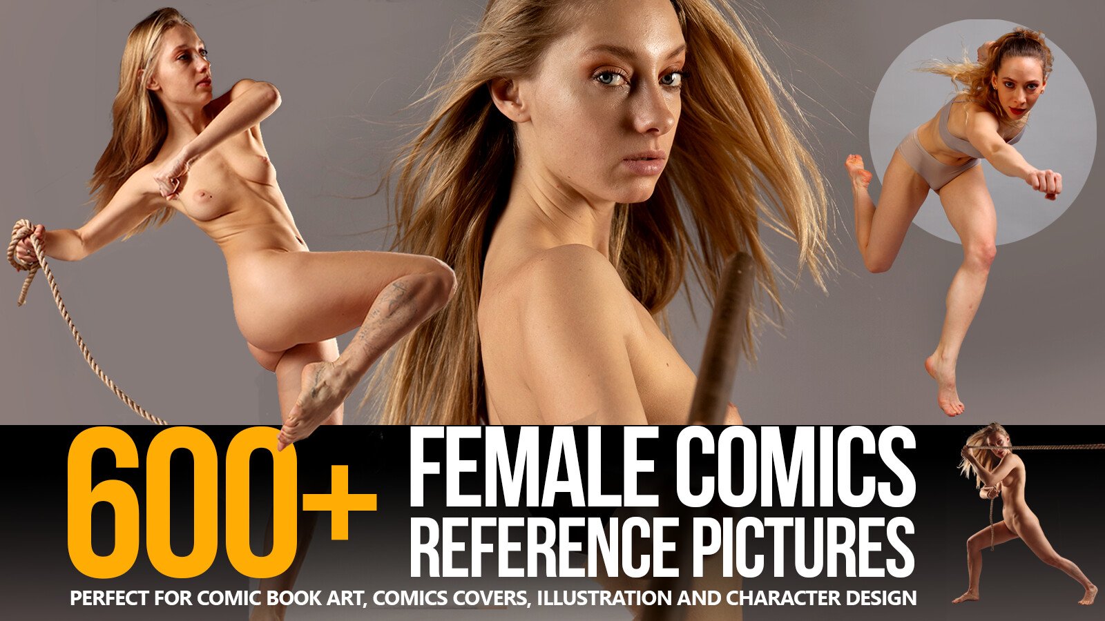 600+ Female Comics Reference Pictures