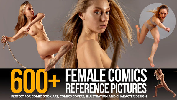 600+ Female Comics Reference Pictures