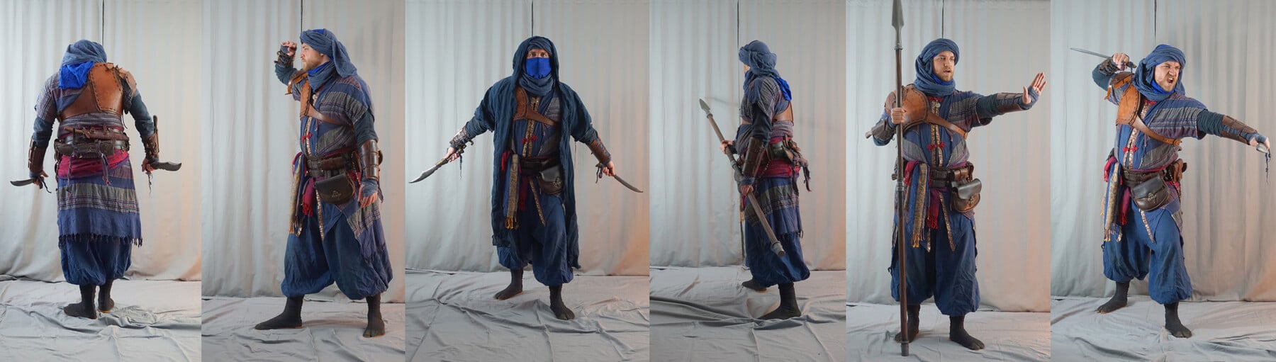 Oriental Warrior 270+ Reference pictures including 360°Turnarounds