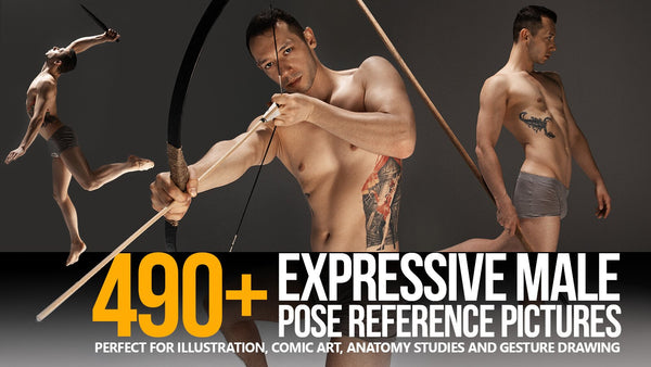 490+ Expressive Male Pose Reference Pictures