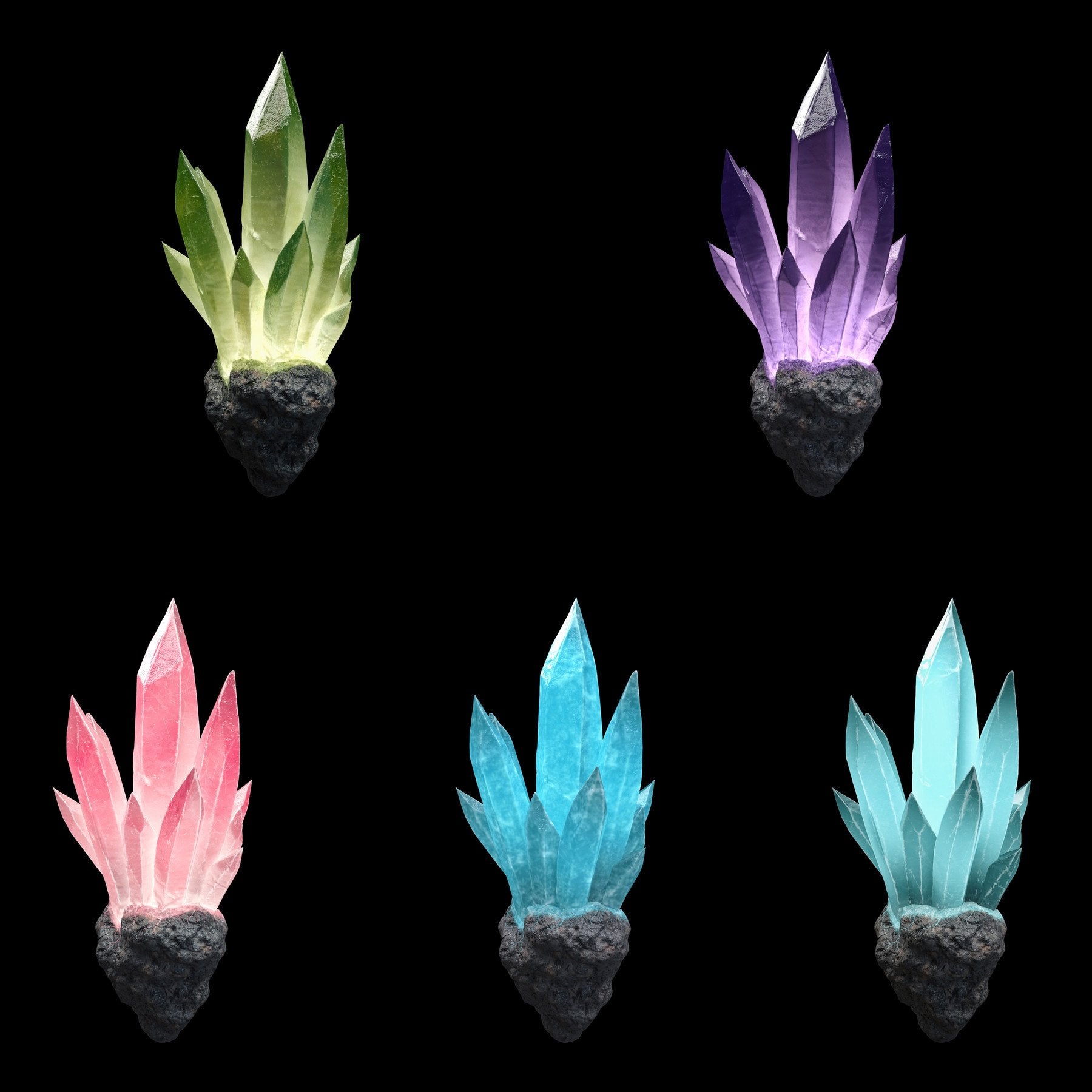 40 crystal & gem imm brush (+smart materials)