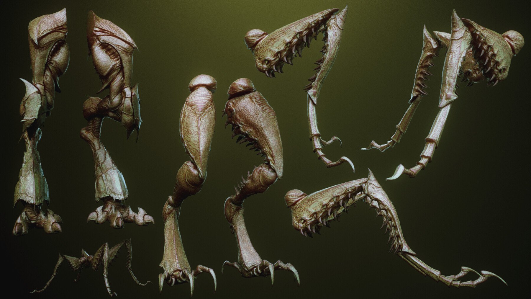 iNSEKt : 150+ Kitbash Insectoid Monster Parts