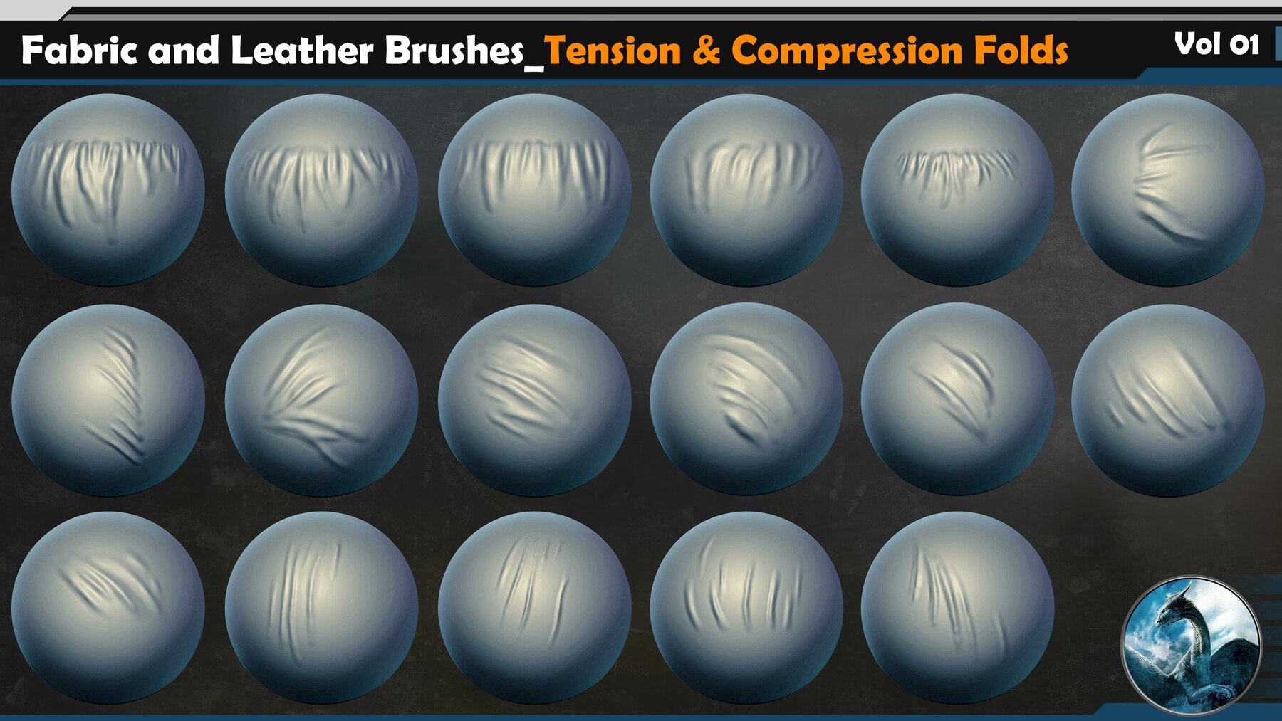 Fabric and Leather Brushes Vol 01