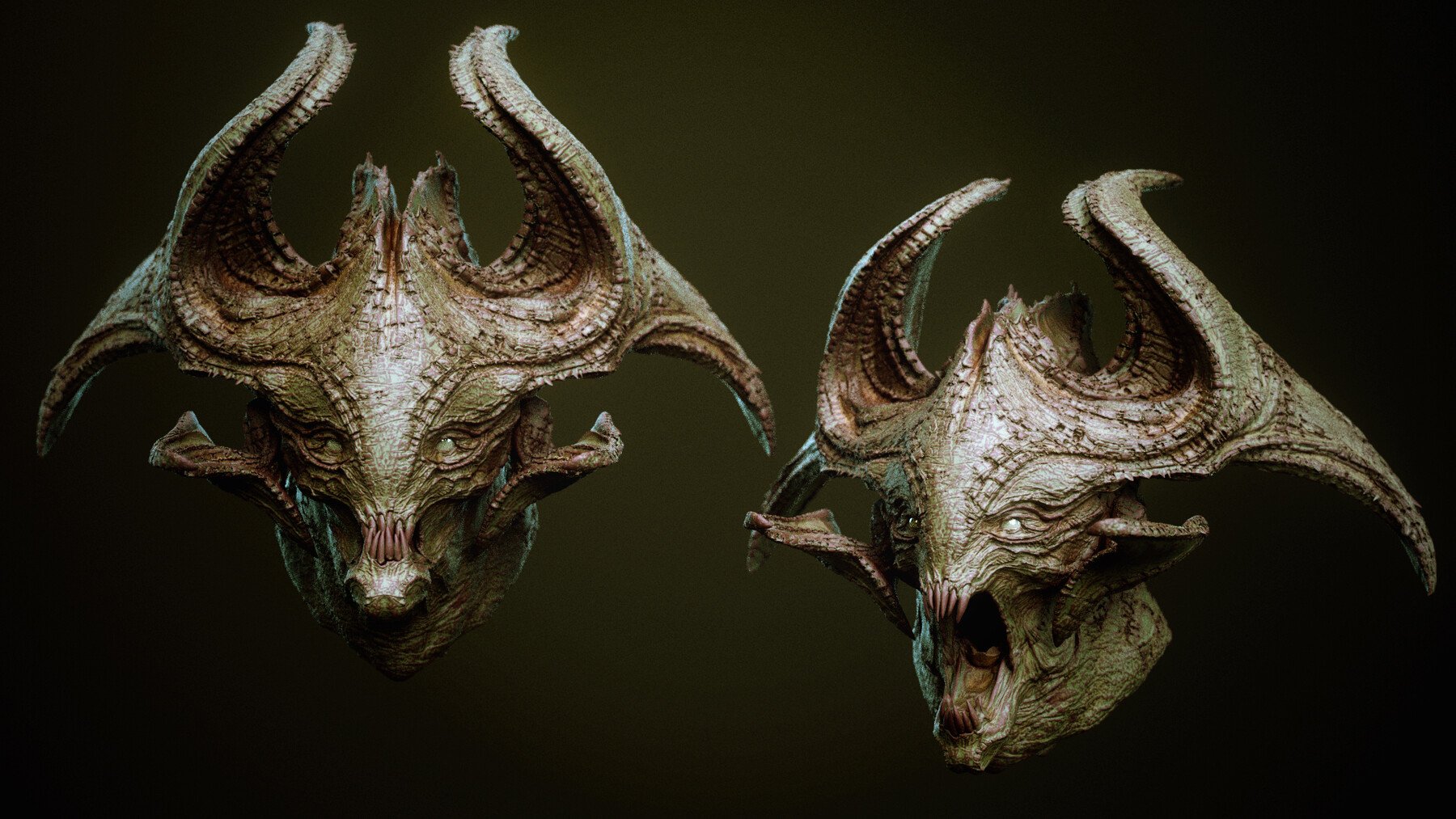 DEMON part 1: 52 Heads with Blendshapes