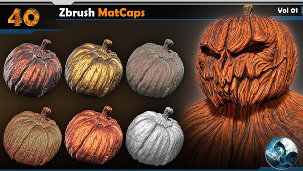 ZBrush MatCaps Vol 01